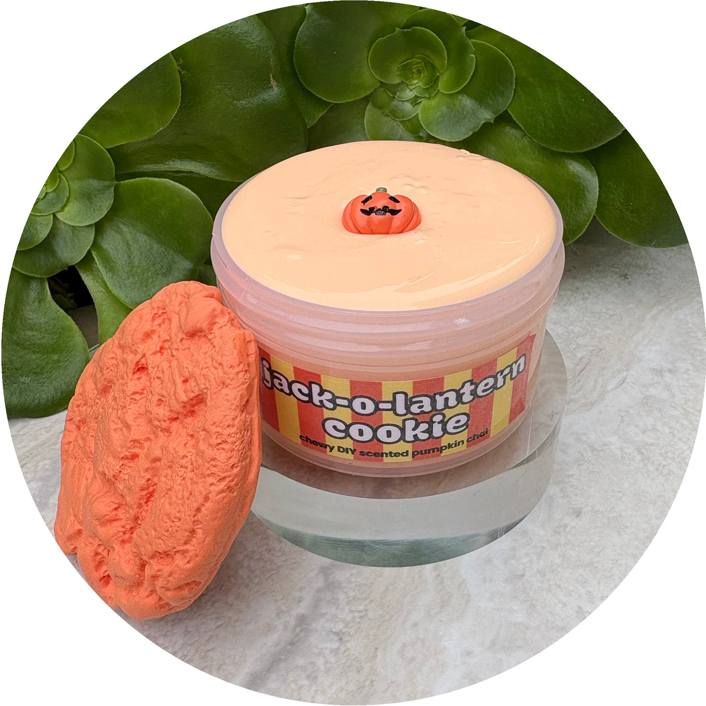 Fall Drop Jack-O-Lantern Cookie